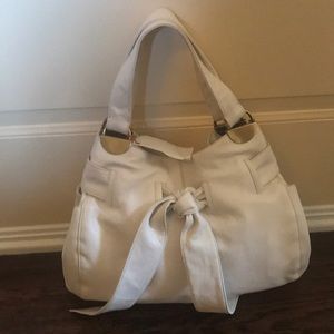 Kooba Elisha handbag. White leather. Brand new.